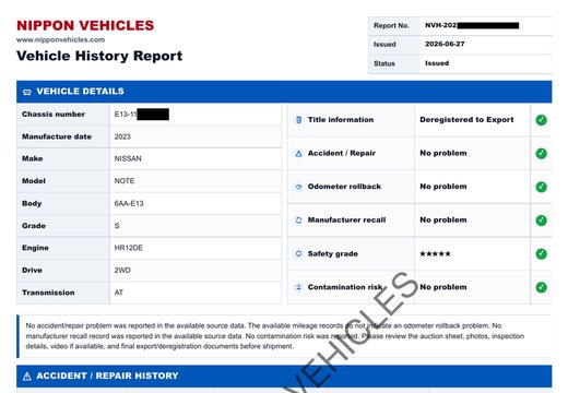 Sample report page 1 preview
