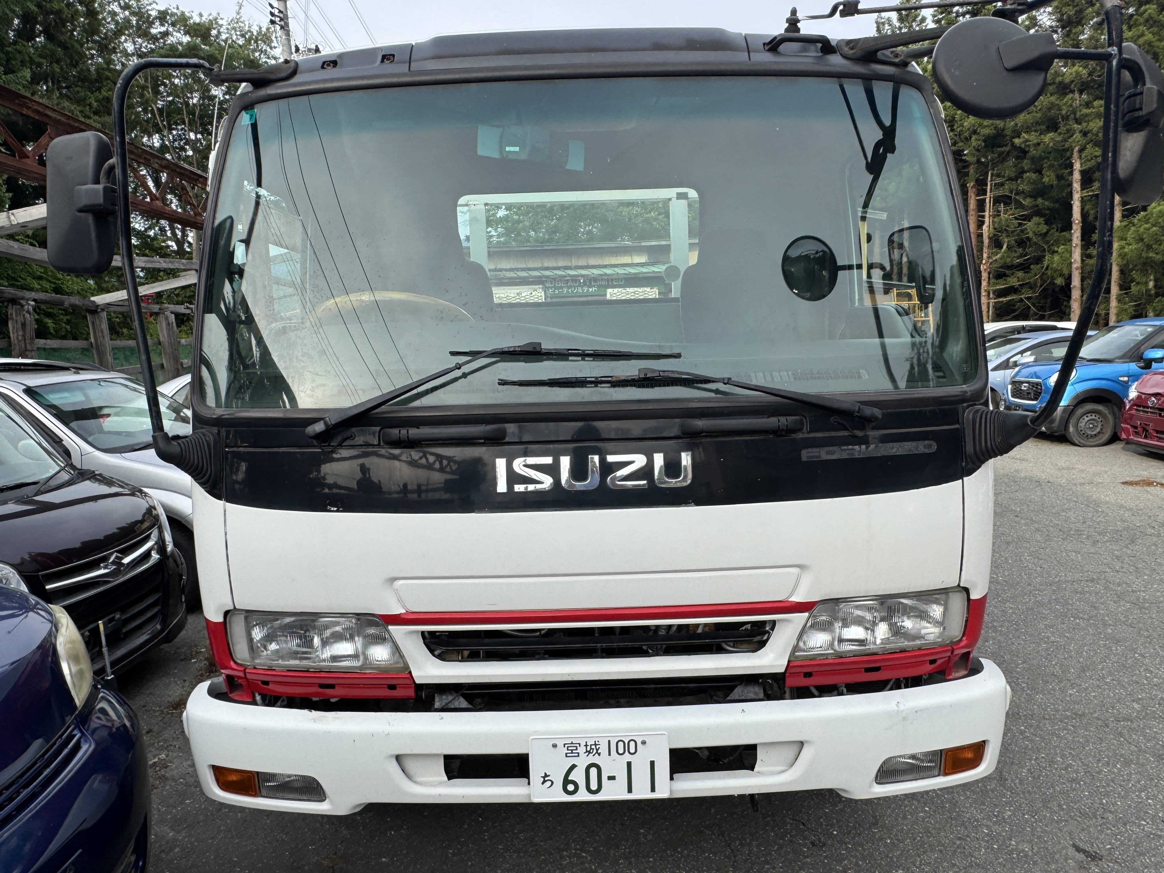 🚛【今すぐ購入】いすゞ フォワード 自動車運搬車｜積載量3.5トン｜圧縮ブレーキ付き｜点検整備済みですぐに出発！