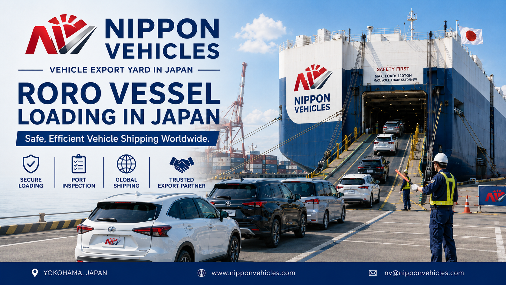 RoRo vessel loading